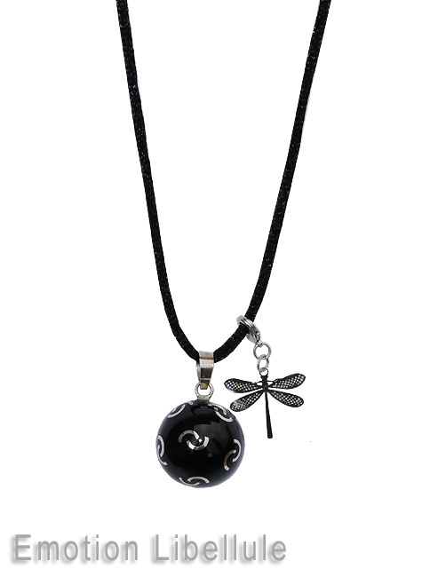 Harmony ball with dragonfly emotion charm